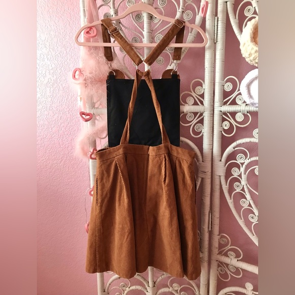 Corduroy bear pinafore dress by sugar thrillz - Picture 5 of 5